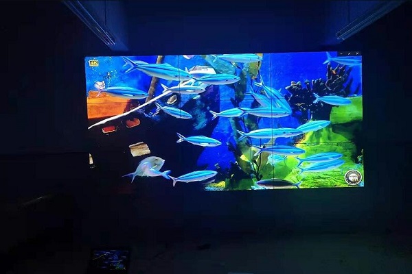 廣東佛山市某小學采用王牌科技LCD液晶拼接屏案例